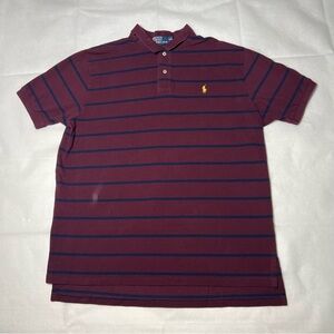 Polo Ralph Lauren Short Sleeve Men’s Size XXL Striped Collared Shirt